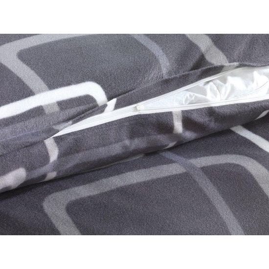 winter dekbedovertrekset, microvezel, thermofleece, 135 x 200/155 x 220/200 x 200, moderne dessins, design 8, 135 x 200 cm