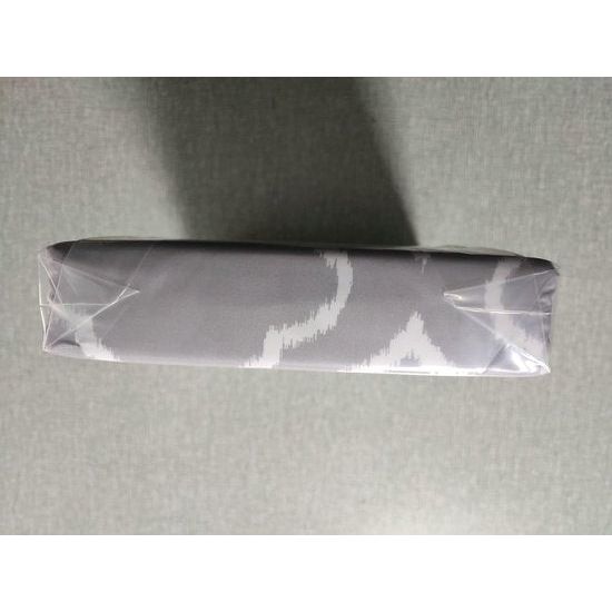 Beddengoed, 135 x 200 cm, 4-delig dekbedovertrek - beddengoedsets 135 x 200 cm, microvezel, met 2 kussenslopen van 80 x 80 cm, Öko-Tex beddengoedset, rasterpatroon, met ritssluiting, grijs