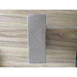 Fluwelen pluche bureaustoelbekleding met armleuning, effen, stretch overtrek voor bureaustoel, elastische stoelhoezen, spandex, kantoor, computer, stoelhoezen, afneembaar, voor bureaustoel, stoelbekleding, wit, L