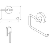 Stainless Steel Toilet Paper Holder | Bathroom Holder Toilet Paper Holder Roll Holder Toilet Roll Holder Toilet Paper Toilet Paper Toilet (Brushed Stainless Steel)