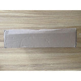 Fluwelen pluche bureaustoelbekleding met armleuning, effen, stretch overtrek voor bureaustoel, elastische stoelhoezen, spandex, kantoor, computer, stoelhoezen, afneembaar, voor bureaustoel, stoelbekleding, wit, L