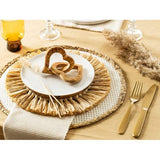 XXL verbonden harten van exclusief olijfhout, huwelijkscadeau voor bruidspaar - tafeldecoratie - houtdecoratie - bruiloftsdecoratie - verjaardagscadeau voor vriendin Ø diameter ca. 10 cm