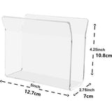 Napkin Holder Acrylic U Shape Crystal Clear Napkin Stand Paper Letter Holder Dinner Paper Cocktail Napkin Dispenser