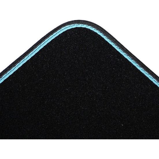 Autovloermatten - PKW/Auto - 4 - Blauw - Stuk : Voor + Achter - Universele Auto Vloermatten - antislip