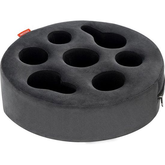 Bankbekerhouder, uitneembare en wasbare fluwelen cup-cosy-kussen met koffiekophouder voor thuis, auto, badkamer, park, reizen, binnen en buiten, grijs