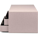 3-delige ladebox voor DIN A4, met greepgat, poeder, 343 x 250 x 185 mm, 1 stuk 3-delige ladebox voor DIN A4, met handgreep, gepoedercoat, 343 x 250 x 185 mm, 1 stuk