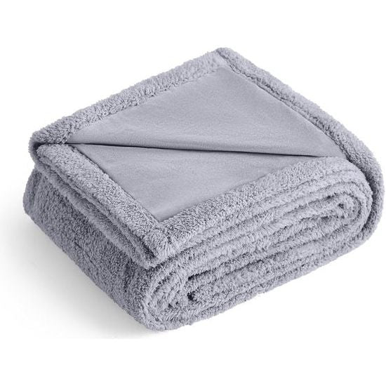 Hondendeken, voor grote of kleine honden, kattendeken/waterdichte deken, hondendekens groot wasbaar/reisdeken/fleece dekens voor huisdieren/kattendekens (lichtgrijs, 60cm*80vm/1pc)