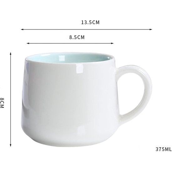 Mok konijntje 3d mok haas cadeau grappige dier koffiemok keramiek 350 ml theekopje met lepel en onderzetter zoete thee koffiemok schattig verjaardagscadeau voor vriend vriendin tante oma