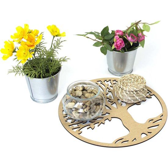 De levensboom brengt rust, harmonie en een rustieke en vintage uitstraling in je huis