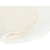 Brandsseller Badmat Ø 60 cm badmat rond Wit