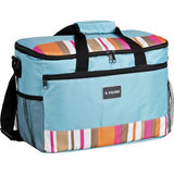 Classic Koeltas/isoleertas, 20 l, groot blauw, 36 x 26 x 22 cm, voor picknick, camping, outdoor, plagen, incoping, auto, sport