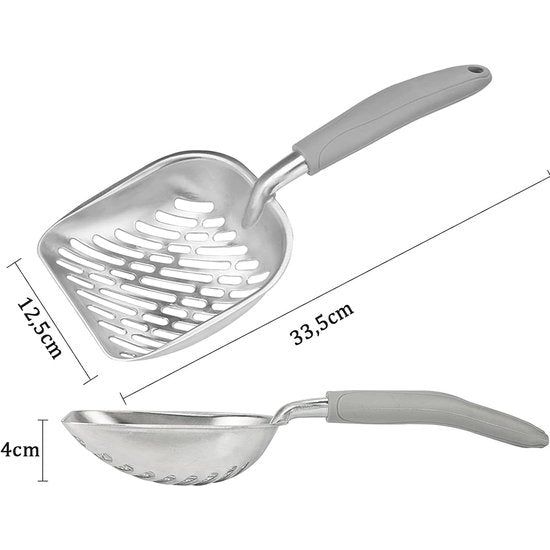 Kattenbakschep, kattenbakschep metaal, schep kattenbak, kattenbakschep voor kattenbak, kattenbakschep, kattenbakschep, kattenbakschep, strooischep kattenbak, kattenbakschep