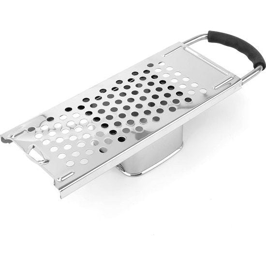 Set van 2 Spaetzle-makers, hoogwaardige Spaetzle-maker met handvat, Spaetzle-pers voor Duitse noedels, perfecte maat voor Spaetzle-knoedels over alle soorten potten en pannen