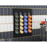 capsuledispenser, capsulestandaard, houder, wandhouder zonder boren