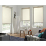 Rolgordijn zonder boren, voor het lijmen van klemmen, opdoor Zichtig, privacy, zonweringbescherming, incl. Montage-onderdelen, EASYFIX, zuiver wit, 75 x 150 cm (B x H)