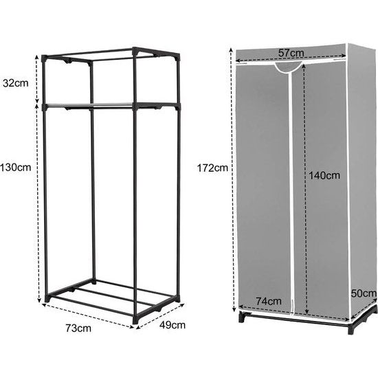 Kast,grijs