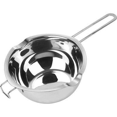 smelt pot voor chocolade, waterbad smeltschaal, 2 stuks wasmeltpot