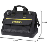 Gereedschapstas (44,7 x 27,5 x 23,5 cm, robuuste kunststof bodem, versterkte hoeken, stevig 600 denier nylon, verstelbare schouderband, waterdicht) 1-96-183