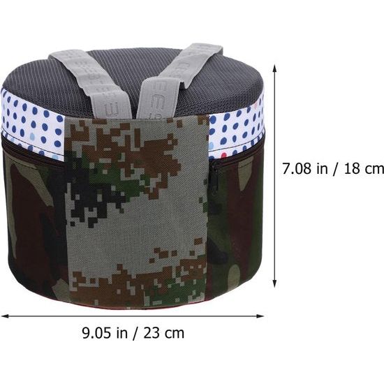 Schuim tuinkruk Draagbare tuinplantenkruk Ottomaanse kruk met tuincamping Willekeurige kleur 18 cm