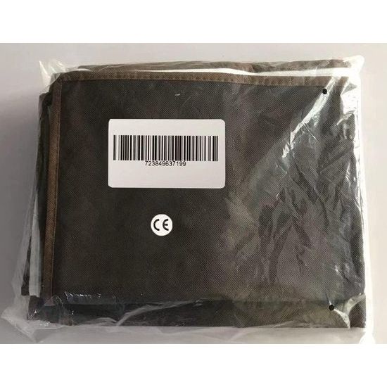 Opbergtas voor onder het bed, 90 liter, groot, voor onder het bed, kledingopslag, ademende stof, opvouwbare opslag met doorzichtig venster voor dekbedden, kleding, beddengoed, dekens, kussens,