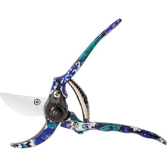 Tuingereedschap tuingereedschap, 3-delige aluminium tuingereedschapset als trowel, cultivator, snijschaar, cadeauset voor tuinbenodigdheden (paars)