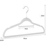 Kleerhangers, hangers van fluweel met 2 antislip inkepingen, dasorganisator en 360° haken, ruimtebesparende beugel voor bretels, mantels, jassen en pakken (beige, 20)