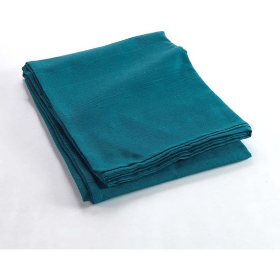 Katoenmix deken, 180 x 220 cm, blauw = Cotton blend deken, 180 x 220 cm, blauw