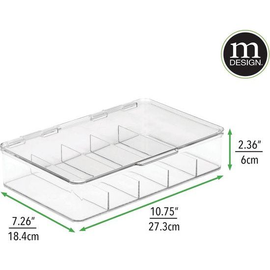 Opbergdoos voor brillen - de praktische vakdoos als brillenhouder - set van 2