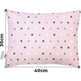 Set van 2 kussens voor babybed - kussens voor peuters en katoenen overtrek met ritssluiting