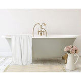 Handdoekenset van katoen, bestaande uit 1 badhanddoek 70 x 140 cm, 1 handdoek 40 x 80 cm, 1 vierkante handdoek 32 x 32 cm (witte 3-delige set)