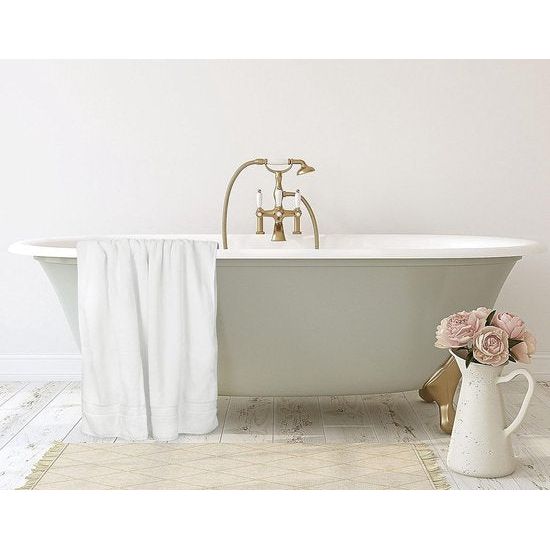 Handdoekenset van katoen, bestaande uit 1 badhanddoek 70 x 140 cm, 1 handdoek 40 x 80 cm, 1 vierkante handdoek 32 x 32 cm (witte 3-delige set)