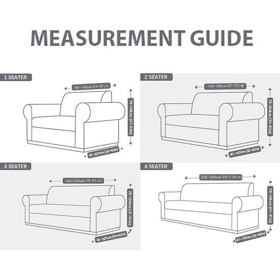 Bankovertrek voor 1/2/3/4-zitsbank, stretch, zacht, elastisch, kleurecht, bloemenpatroon