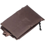 Bridge Box Heavy Duty Covers Waterdichte externe brugopslag Bench Protector Cover 123x62x55cm (koffie)