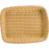 Saleen Multi-Purpose Basket, Suitable for Gastronomy, Rectangular, Plastic Fibre, Dark Brown