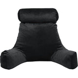 Crushed Foam Reading Cushion - Ideal for Reading - Neck Support Pillow (Black)