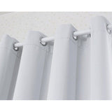 2 verduisteringsgordijnen, 2 stuks, zwaar, lichtdicht, met oogjes