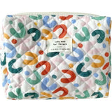 Cosmetische tas, make-uptas, draagbare make-uptas voor dames en meisjes, make-uporganisator, reistoilettas voor damesmeisjes (kleurrijk)