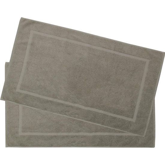 set van 2 badmatten, badmatten, 50 x 80 cm, katoen set van 2 badmatten, badmatten, 50 x 80 cm, katoen