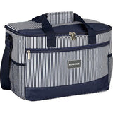 Classic Koeltas/isoleertas, 20 l, groot blauw, 36 x 26 x 22 cm, voor picknick, camping, outdoor, plagen, incoping, auto, sport