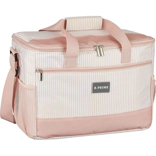 Classic Koeltas/isoleertas, 20 l, groot blauw, 36 x 26 x 22 cm, voor picknick, camping, outdoor, plagen, incoping, auto, sport