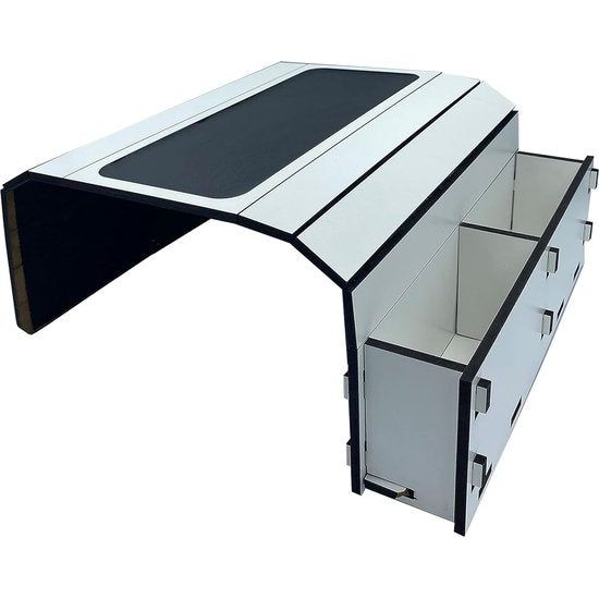 Sofatablet | antislip bankblad met 2 vakken organizer - banktafel van hout met bekerhouder - bankbar & bankhouder afstandsbediening houder - console armleuning als bankplank & snackbar