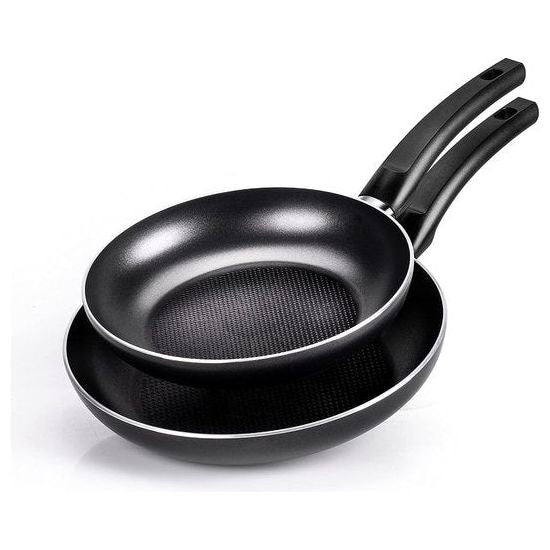 Pannenset, 24 - 28 cm, gemaakt van 100% aluminium, voor elke kookplaat, inclusief inductie