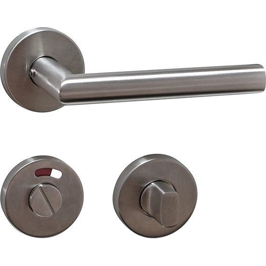 e house accessoires Deurklink RVS Badkamer Toilet Deurbeslag Deurklink Deurklink Set Kamer Deurbeslag Binnendeuren Set Deurklinken Binnendeuren