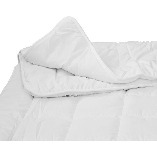 4-seizoenendekbed 135 x 200 cm, ademend dekbed met drukknopen, aanpasbaar aan seizoenen, wasbaar tot 60°C, mensen met allergieën, Ökotex Standard 100