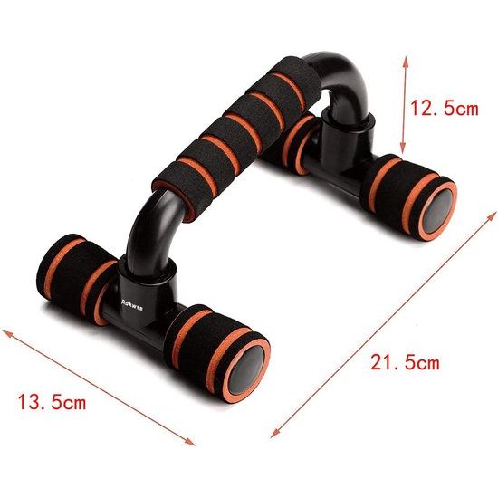 Push-ups, push-upgrepen, set van 2 push-upgrepen met antislip, professionele push-up bars voor spiertraining en krachttraining