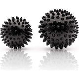 Premium massagebal set - fascia-bal/duo-bal/egelbal groot/egelbal small voor zelfmassage en triggerpoint therapie/fysiotherapie (7e variant: set van 4)