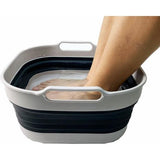 10L opvouwbare schotelpan - opvouwbare spoelbak - draagbare afwaskuip - ruimtebesparende keukenopslag (grijs/leigrijs) 10L opvouwbare schotelpan - opvouwbare spoelbak - draagbare afwaskuip - ruimtebesparende keukenopslag (grijs/leigrijs)