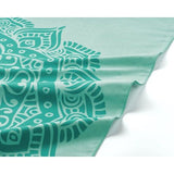 Strandhanddoek XXL – microvezel badhanddoek groot, microvezel handdoeken licht en sneldrogend, 100% gerecyclede microvezel handdoek - mandala 200 x 90 cm