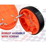 Fun Stepper Pedal-Go voertuig, balans, coördinatie, concentratie Training Sport Ondersteuning 4-wiel Scooter, Slider voor kinderen