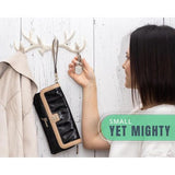 Gietijzeren geweihaak Vintage antieke metalen afwerking Beugel Beugel met haak | Geleverd met schroeven en pluggen